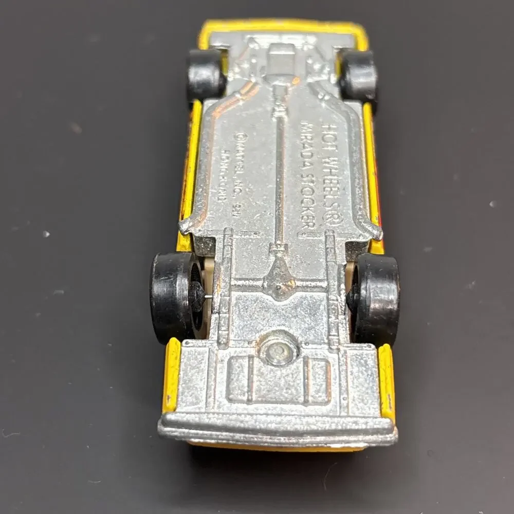 Hot Wheels 1980 MIRADA STOCKER Hong Kong Yellow Black Dodge 10 355 Vintage